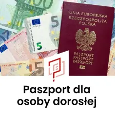 Polski paszport i banknoty euro. Dowiedz się, ile jest ważny paszport dla dorosłego, by podróżować bez przeszkód.