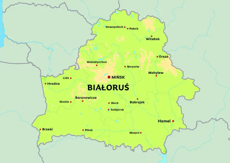 Białoruś: Z kim graniczy? Mapa, długość i znaczenie granic